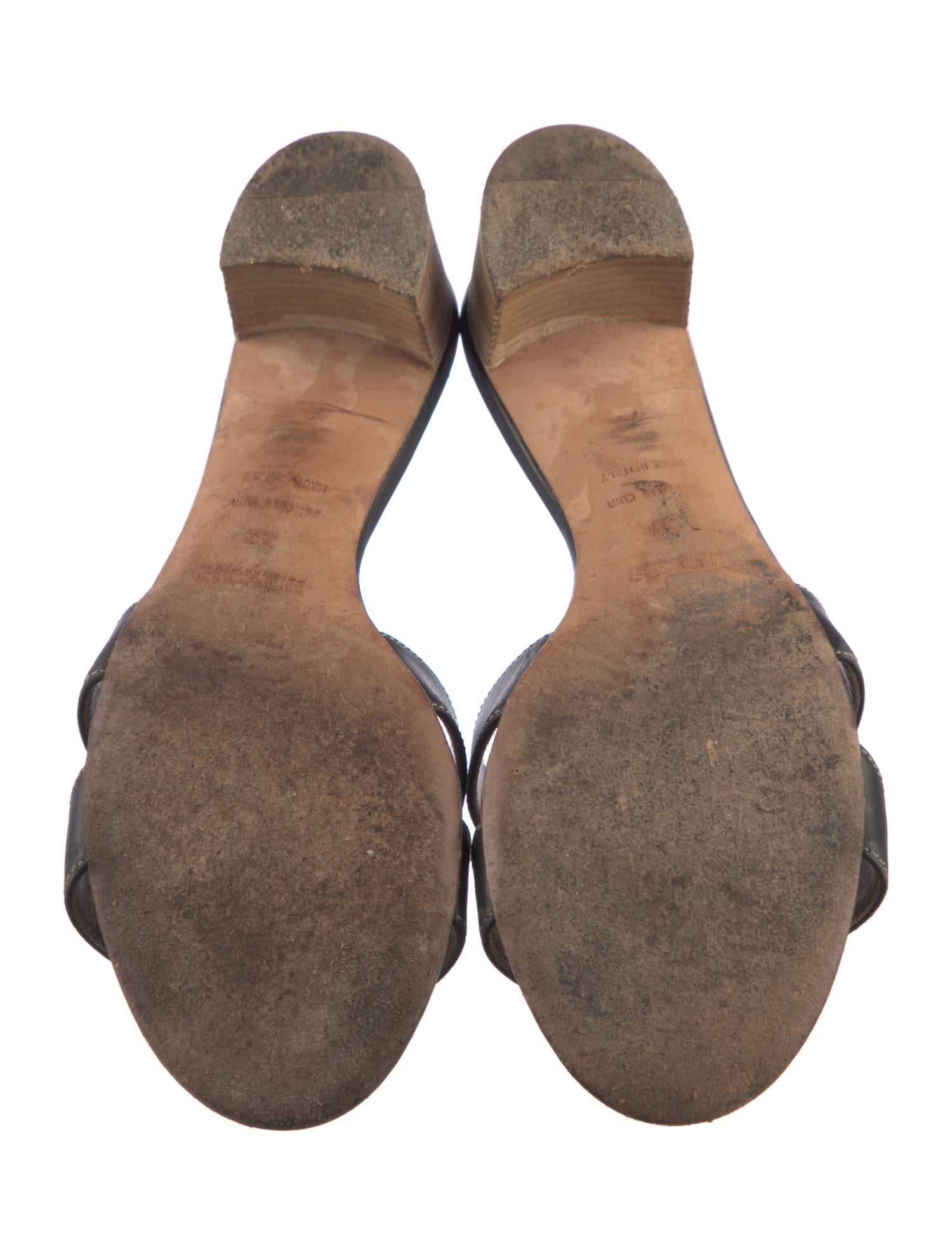 Hermès Oasis Leather Slides